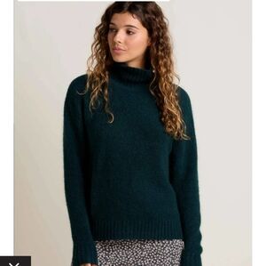 Toad and Co. Toddy T-Neck Sweater Cabin Small